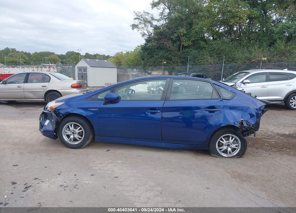 2010 TOYOTA PRIUS III VIN: JTDKN3DU7A0033698