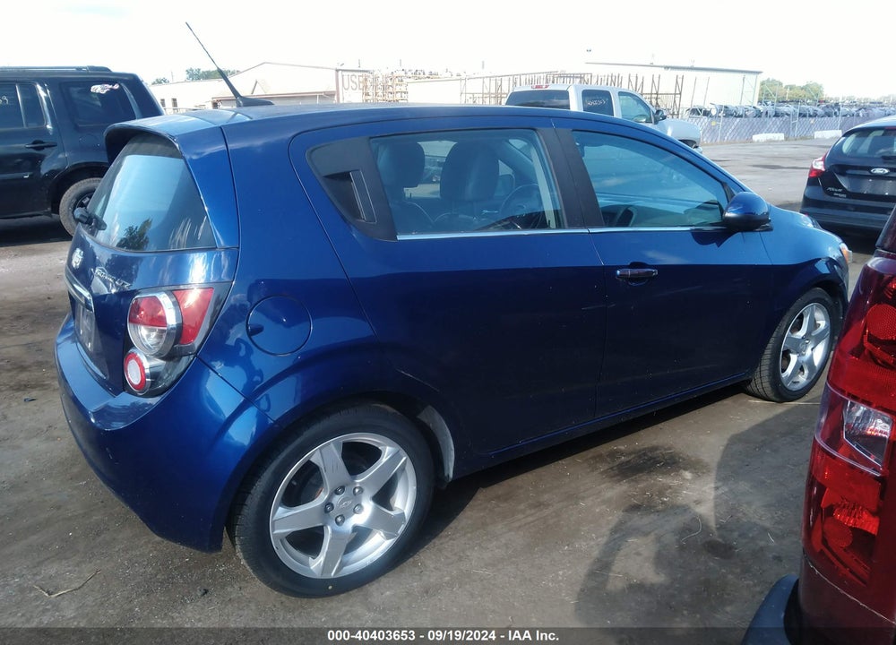 2012 CHEVROLET SONIC 2LZ VIN: 1G1JE6SH0C4208719