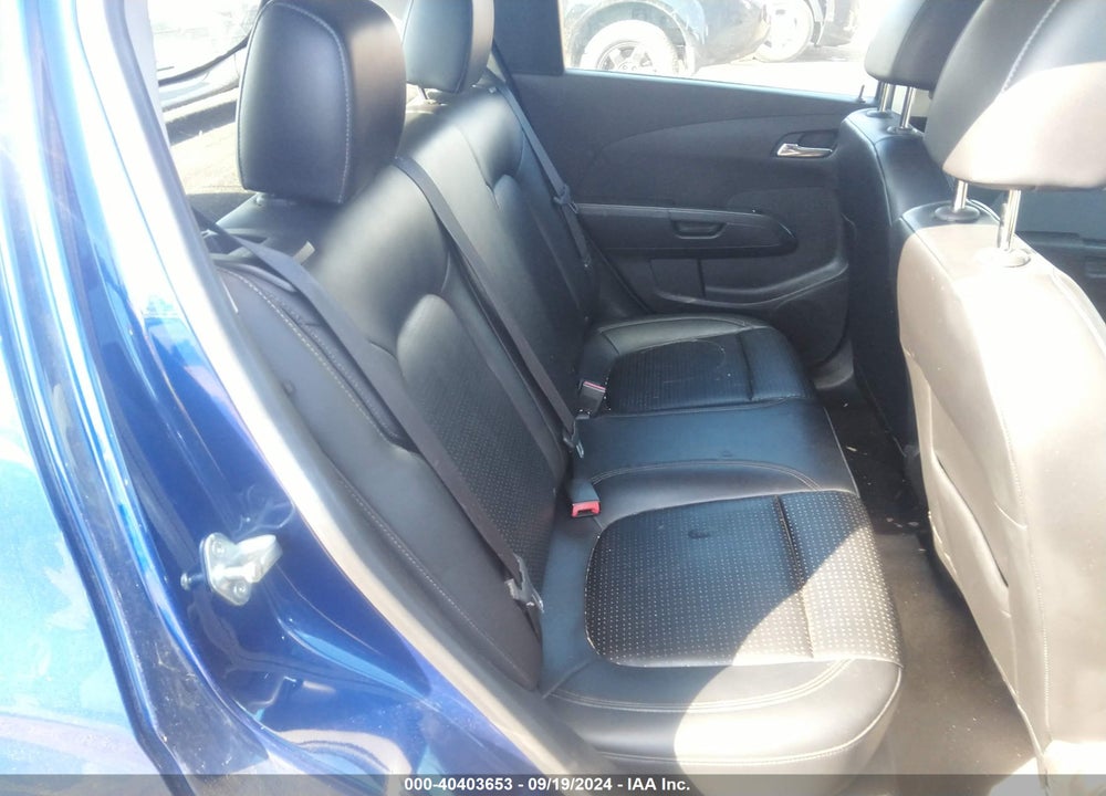 2012 CHEVROLET SONIC 2LZ VIN: 1G1JE6SH0C4208719