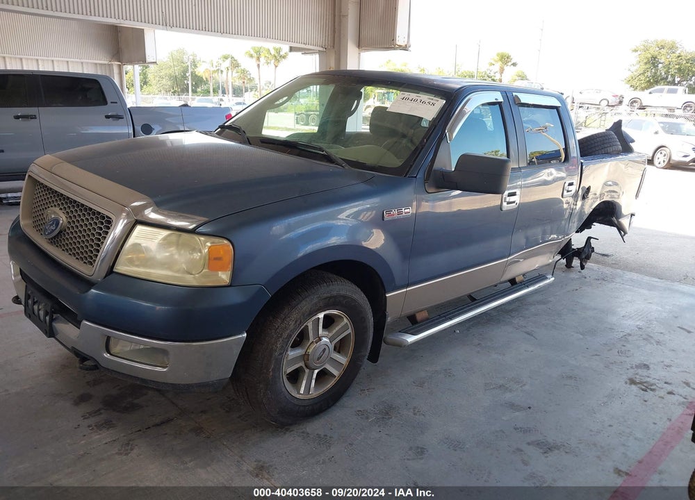 2005 FORD F-150 FX4/LARIAT/XLT VIN: 1FTPW145X5FB00233