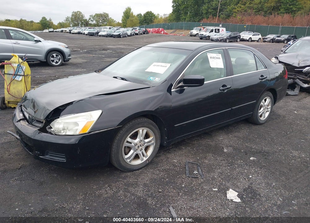 2006 HONDA ACCORD 2.4 SE VIN: 1HGCM56316A121527