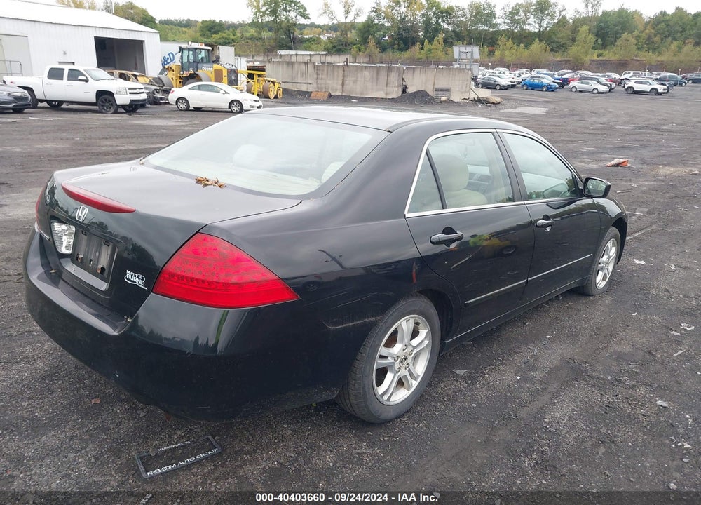 2006 HONDA ACCORD 2.4 SE VIN: 1HGCM56316A121527