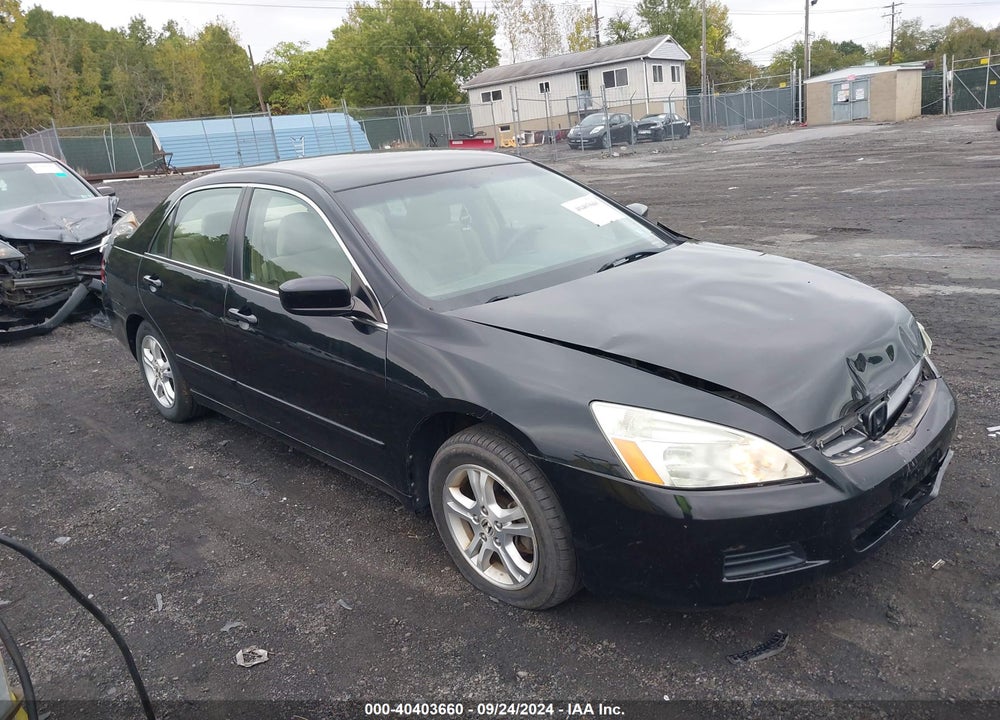 2006 HONDA ACCORD 2.4 SE VIN: 1HGCM56316A121527