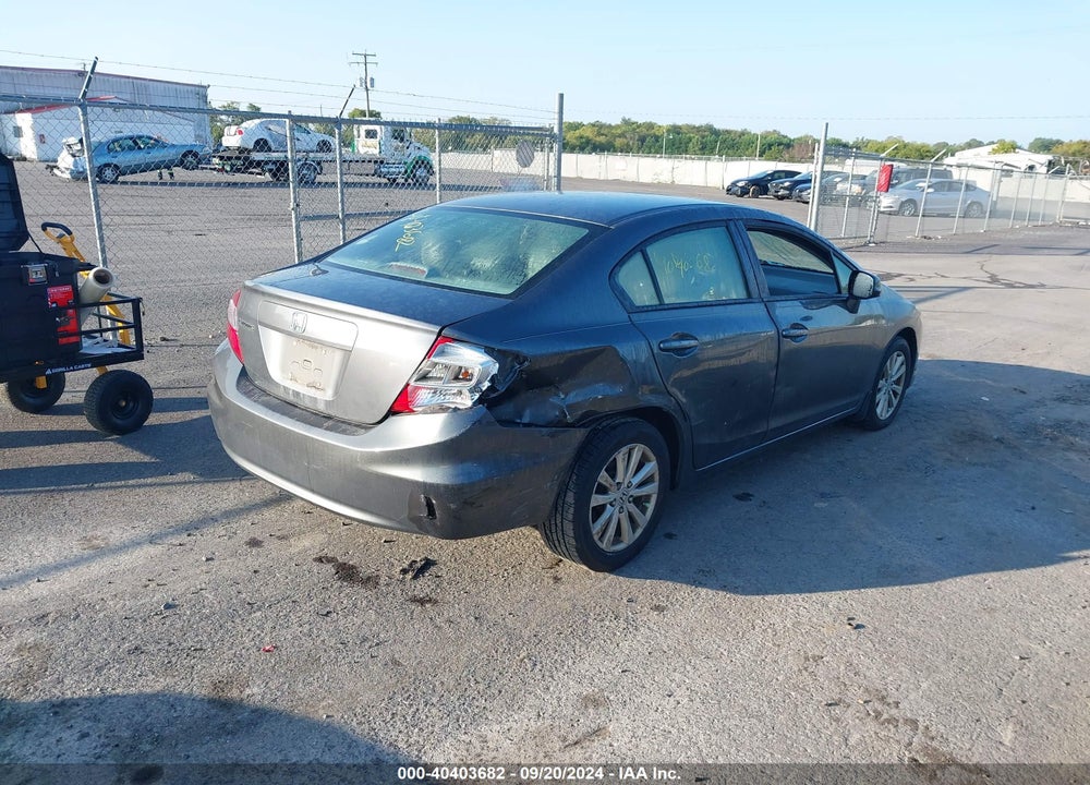 2012 HONDA CIVIC EX-L VIN: 19XFB2F93CE055964