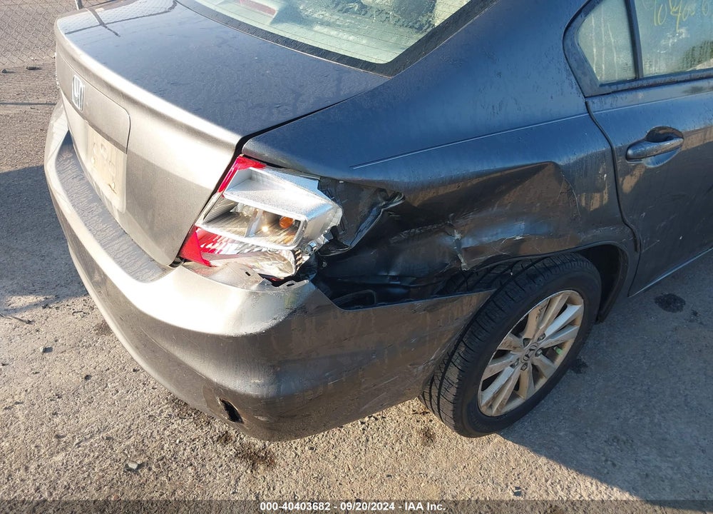 2012 HONDA CIVIC EX-L VIN: 19XFB2F93CE055964
