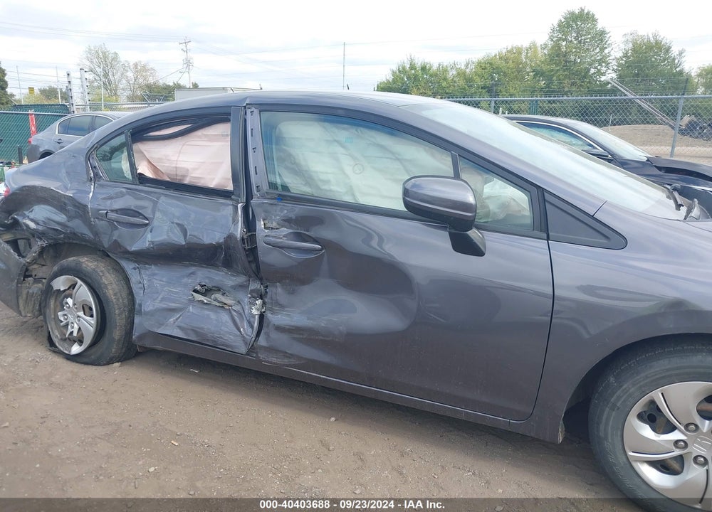 2015 HONDA CIVIC LX VIN: 19XFB2F50FE226798