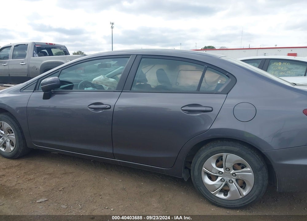 2015 HONDA CIVIC LX VIN: 19XFB2F50FE226798