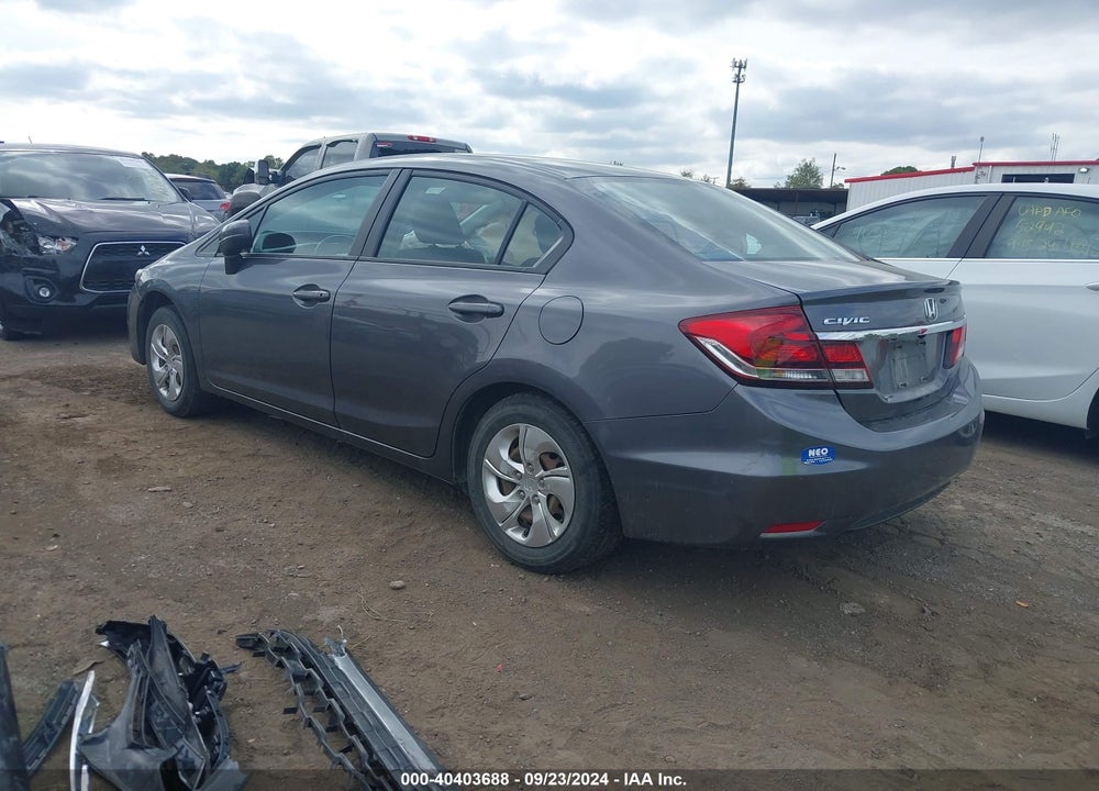 2015 HONDA CIVIC LX VIN: 19XFB2F50FE226798