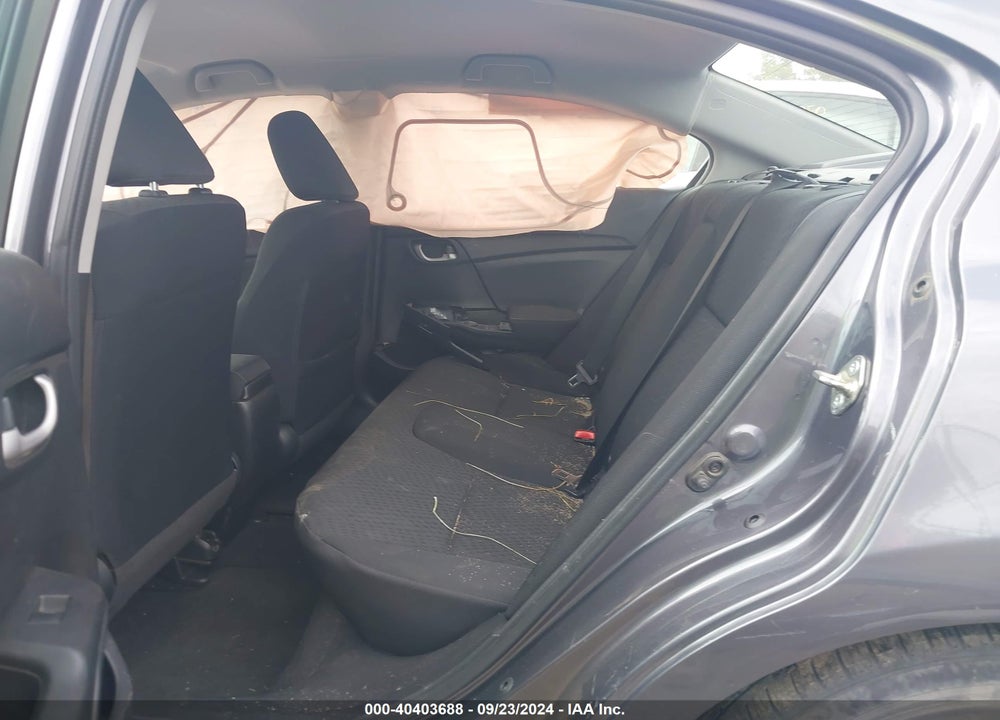 2015 HONDA CIVIC LX VIN: 19XFB2F50FE226798