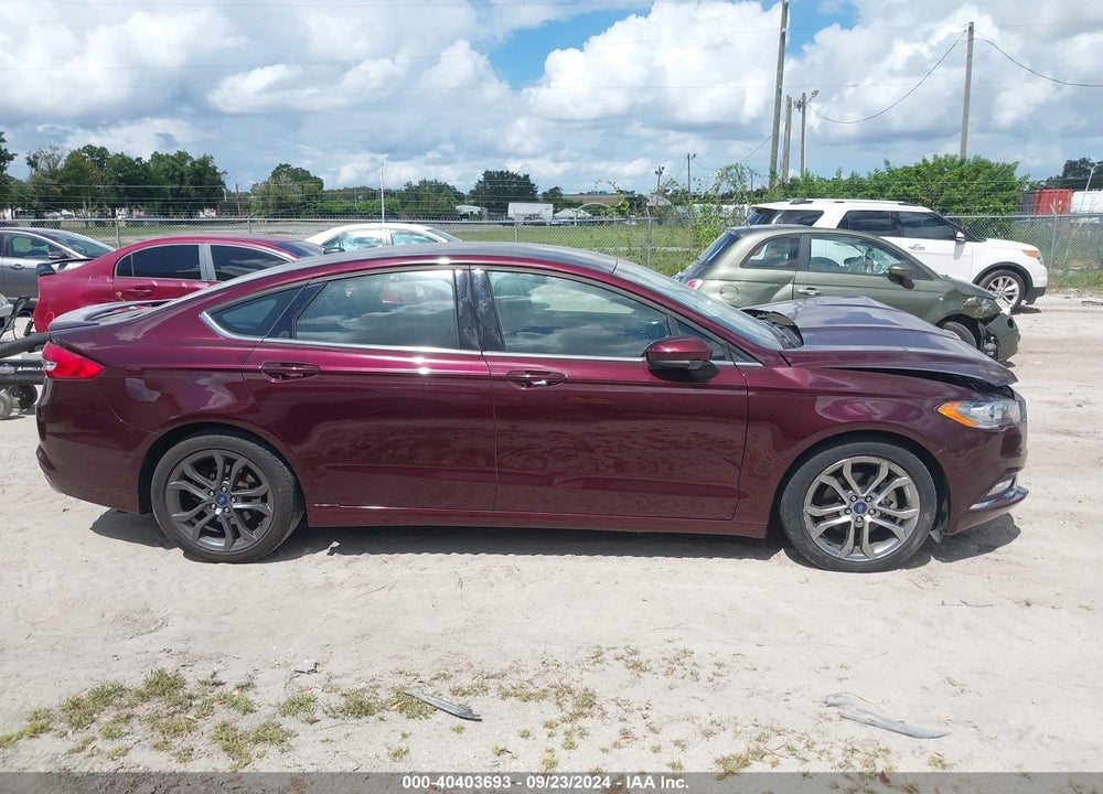 2017 FORD FUSION SE VIN: 3FA6P0H75HR343976