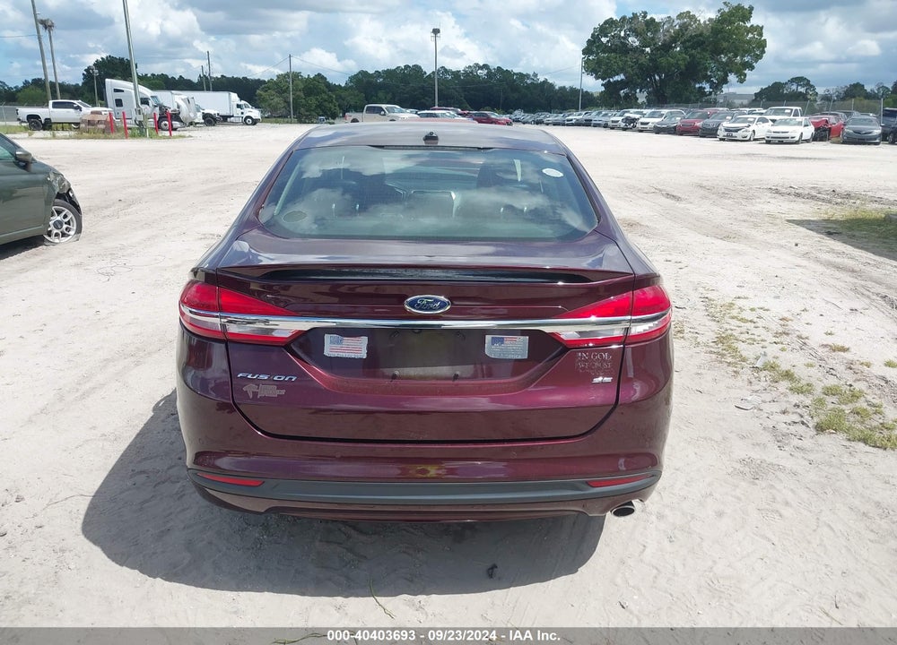 2017 FORD FUSION SE VIN: 3FA6P0H75HR343976