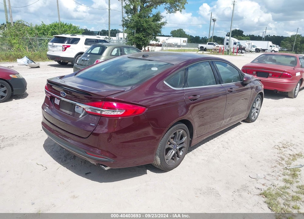 2017 FORD FUSION SE VIN: 3FA6P0H75HR343976