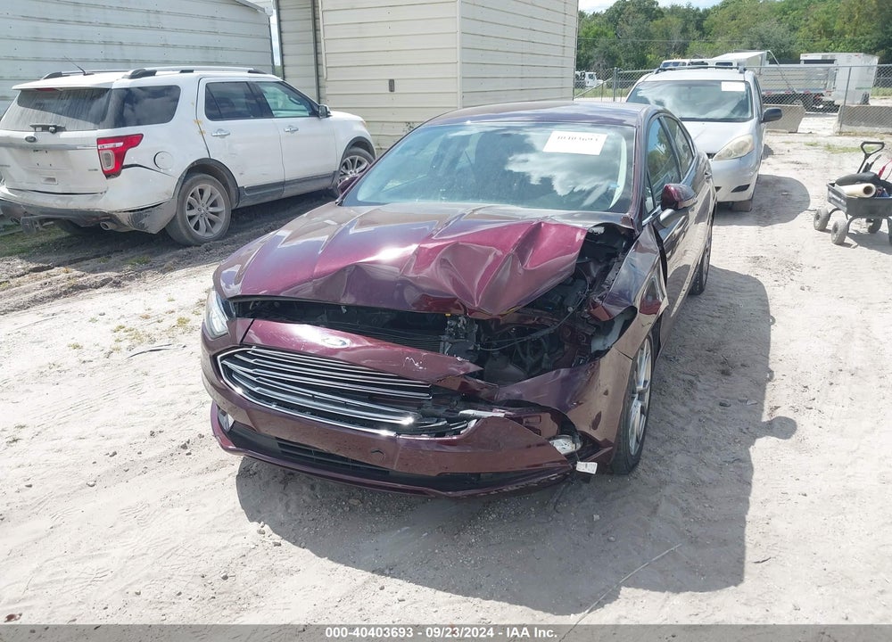 2017 FORD FUSION SE VIN: 3FA6P0H75HR343976