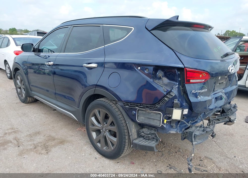 2018 HYUNDAI SANTA FE SPORT 2.0T ULTIMATE VIN: 5XYZW4LA6JG537534
