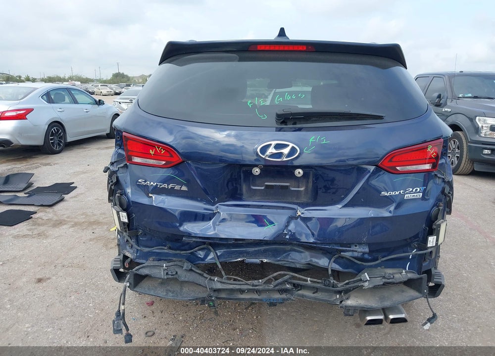 2018 HYUNDAI SANTA FE SPORT 2.0T ULTIMATE VIN: 5XYZW4LA6JG537534
