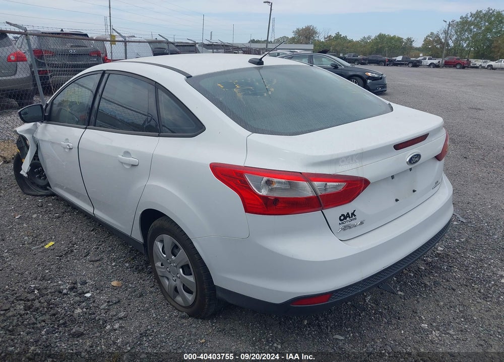 2012 FORD FOCUS SE VIN: 1FAHP3F23CL396670