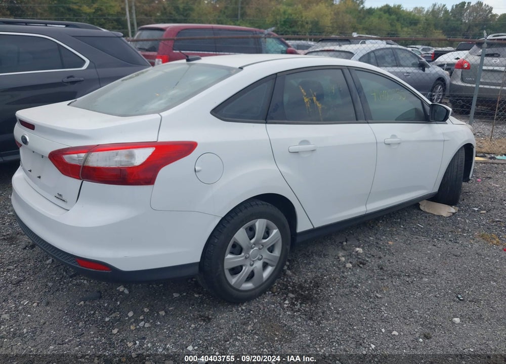 2012 FORD FOCUS SE VIN: 1FAHP3F23CL396670