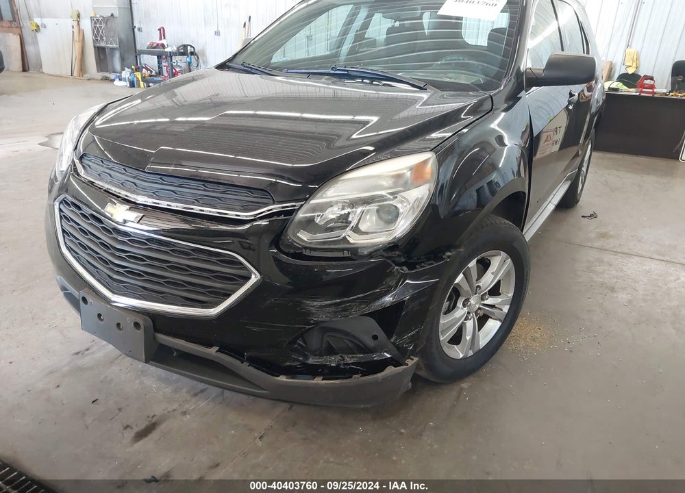 2016 CHEVROLET EQUINOX LS VIN: 2GNFLEEK9G6256977