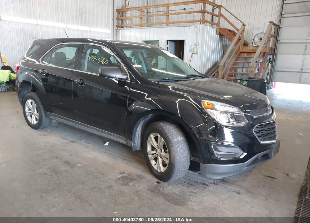 2016 CHEVROLET EQUINOX LS VIN: 2GNFLEEK9G6256977