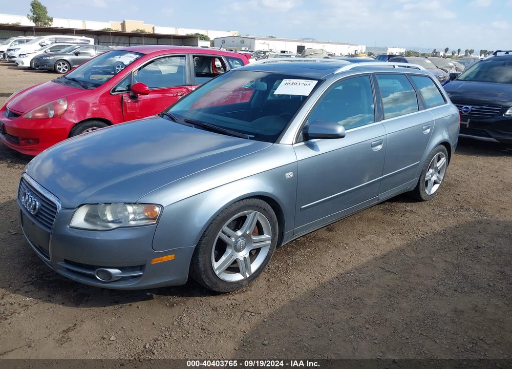 2005 AUDI A4 2.0T AVANT VIN: WAUKF68E75A518065