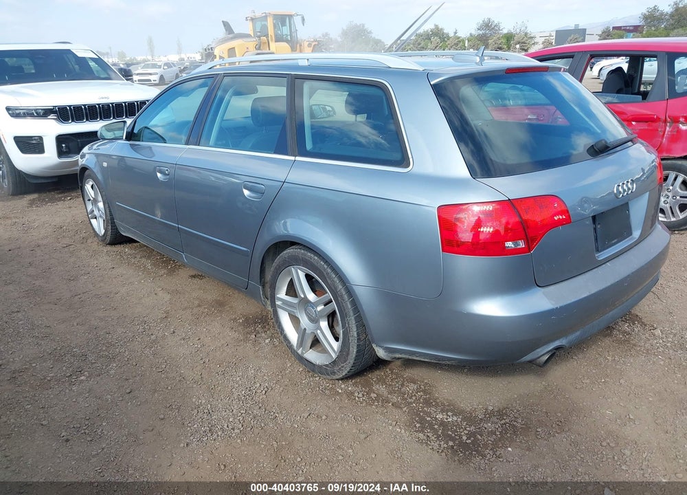 2005 AUDI A4 2.0T AVANT VIN: WAUKF68E75A518065