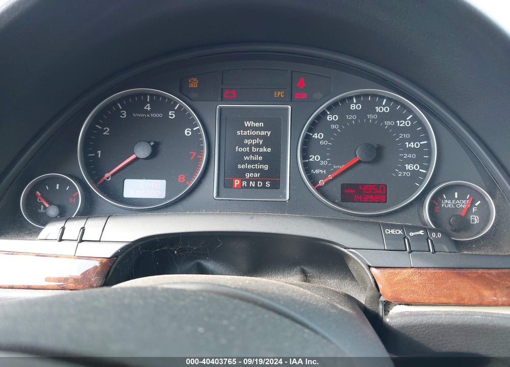 2005 AUDI A4 2.0T AVANT VIN: WAUKF68E75A518065