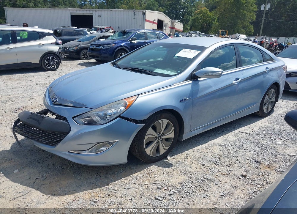 2013 HYUNDAI SONATA HYBRID LIMITED VIN: KMHEC4A48DA087454