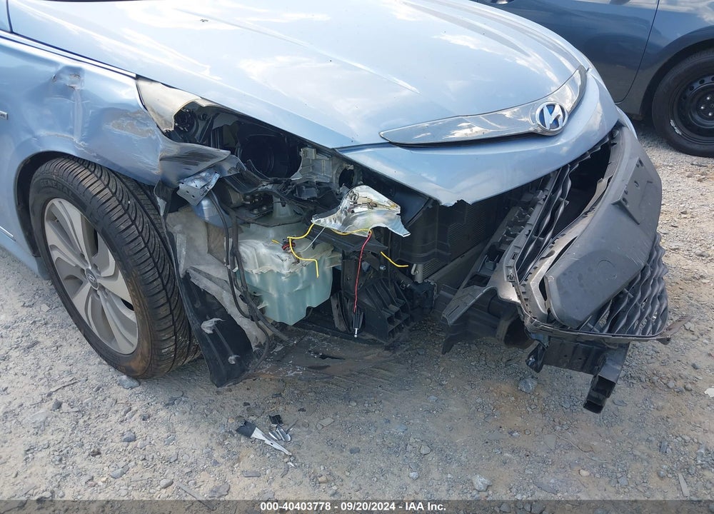 2013 HYUNDAI SONATA HYBRID LIMITED VIN: KMHEC4A48DA087454