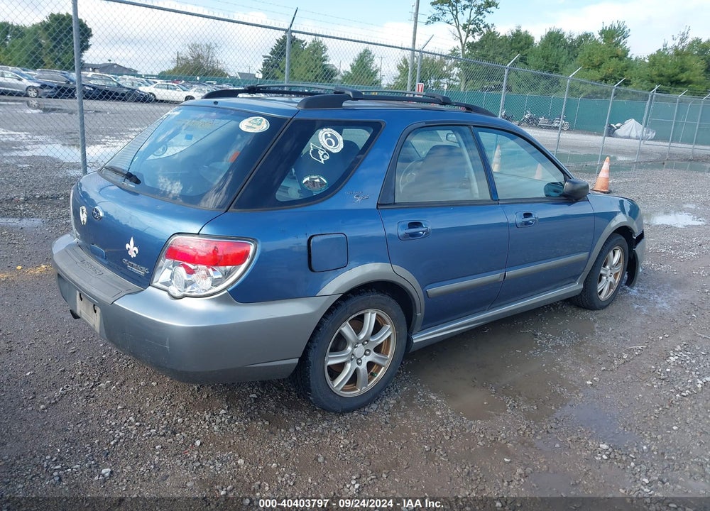2007 SUBARU IMPREZA OUTBACK SPORT VIN: JF1GG63607H812770