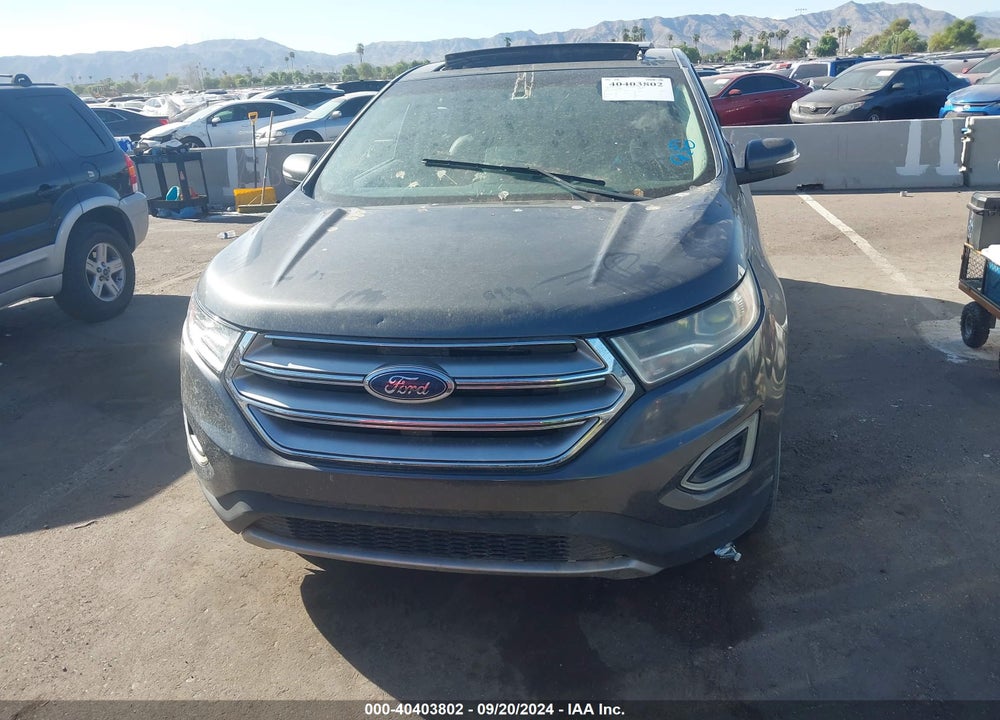 2015 FORD EDGE TITANIUM VIN: 2FMTK3K95FBB92734