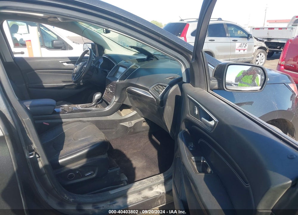 2015 FORD EDGE TITANIUM VIN: 2FMTK3K95FBB92734