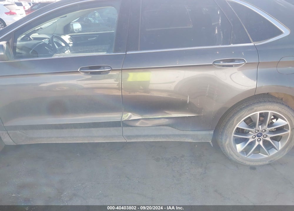 2015 FORD EDGE TITANIUM VIN: 2FMTK3K95FBB92734
