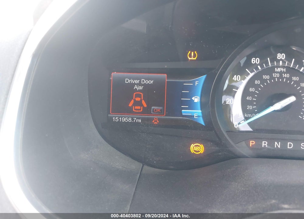 2015 FORD EDGE TITANIUM VIN: 2FMTK3K95FBB92734