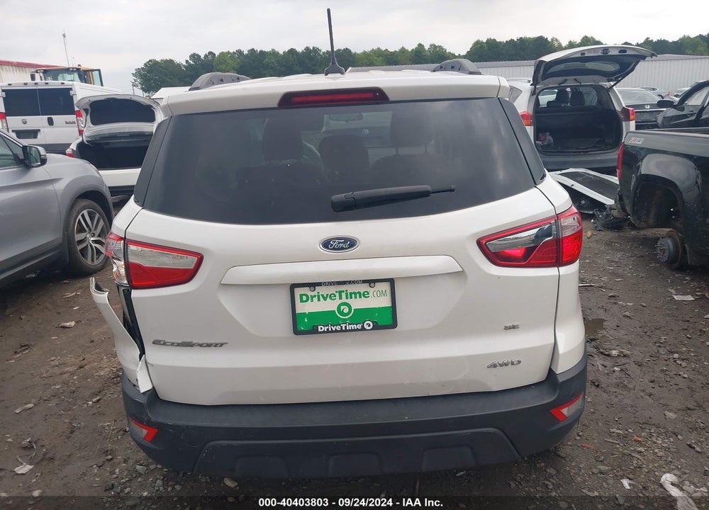 2020 FORD ECOSPORT SE VIN: MAJ6S3GL5LC357205