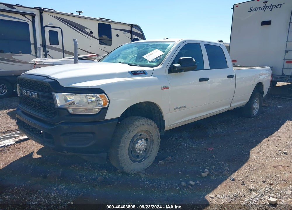 2022 RAM 2500 TRADESMAN 4X4 8' BOX VIN: 3C6UR5HJ9NG167257