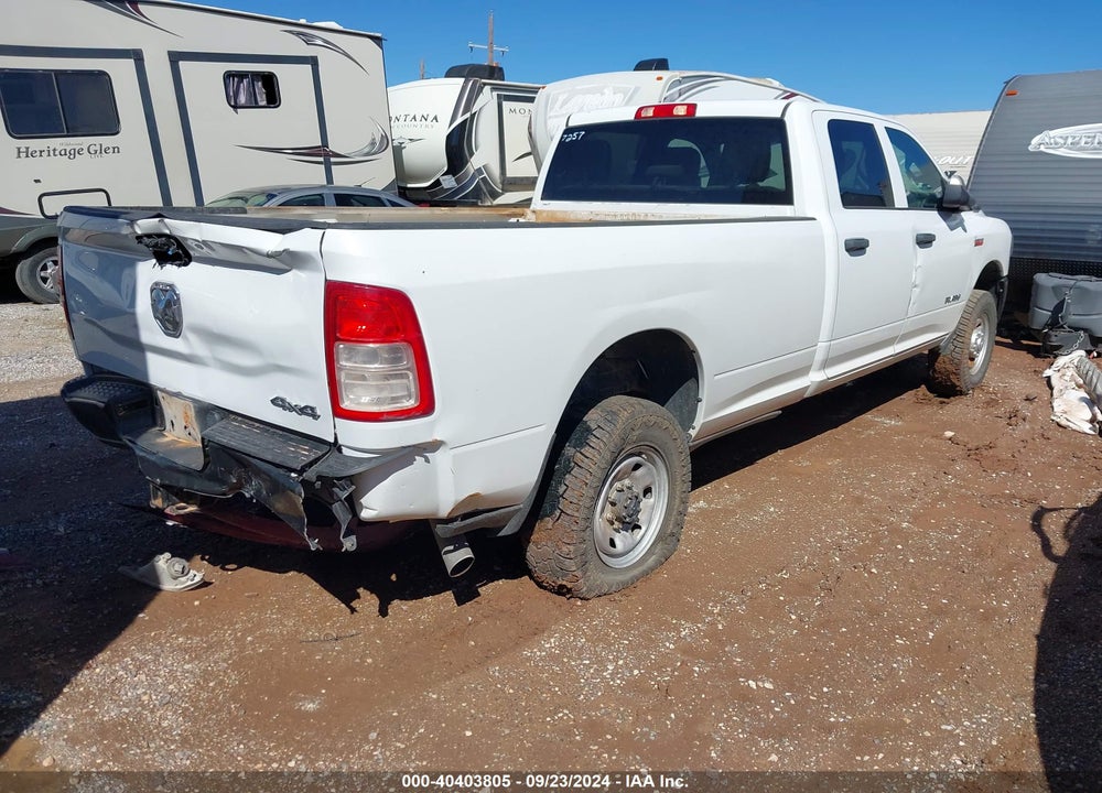 2022 RAM 2500 TRADESMAN 4X4 8' BOX VIN: 3C6UR5HJ9NG167257