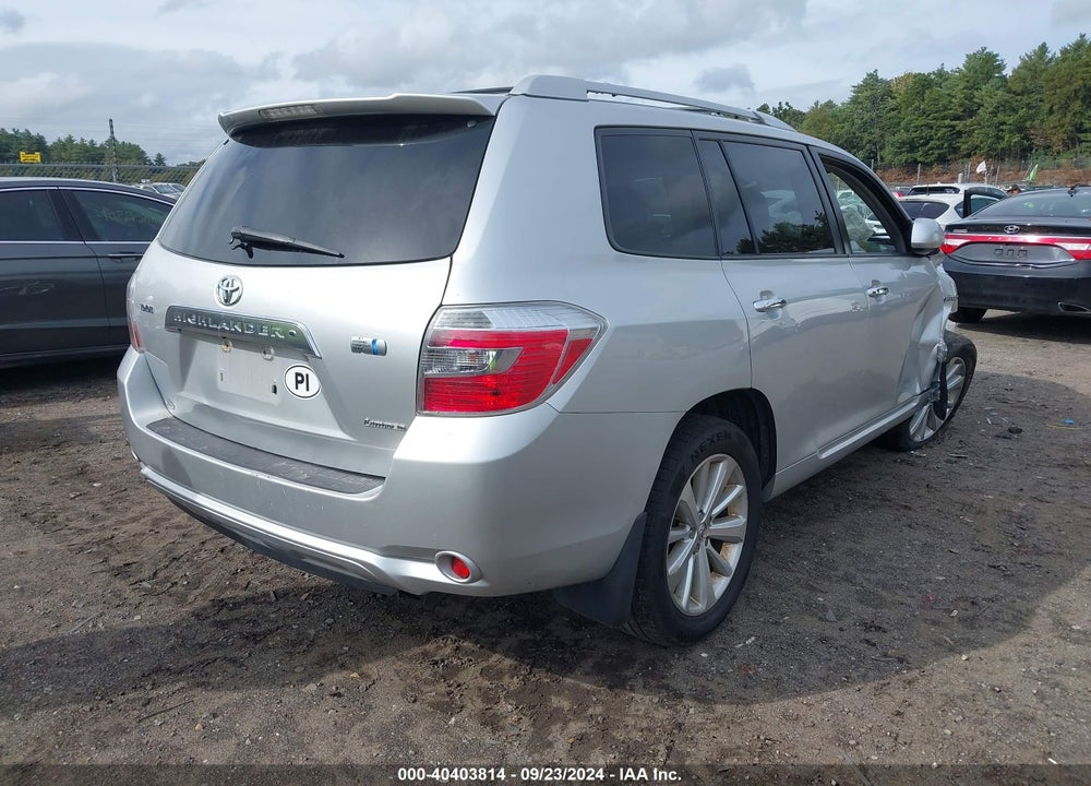 2008 TOYOTA HIGHLANDER HYBRID LIMITED VIN: JTEEW44A482024781