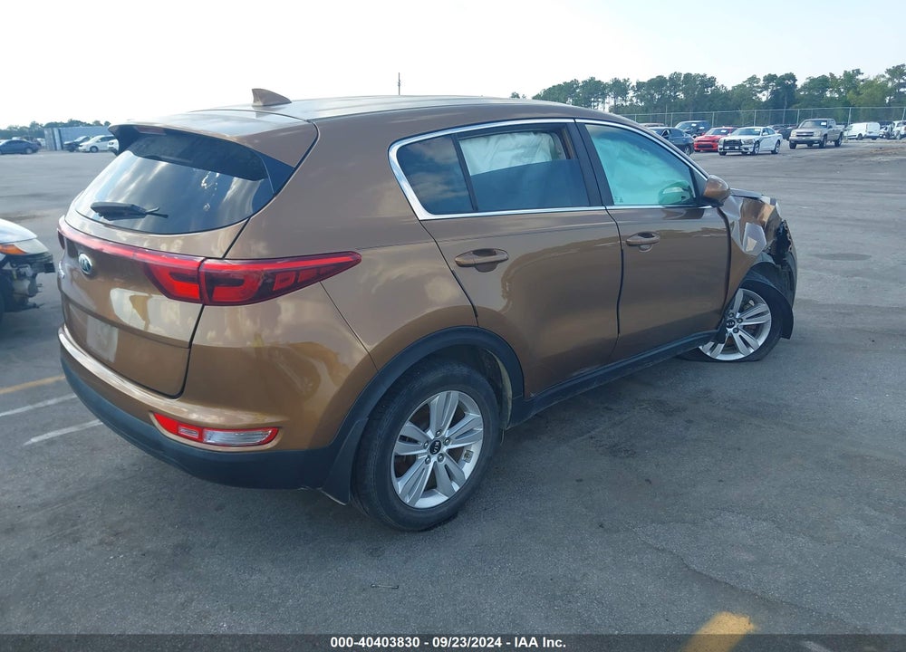 2017 KIA SPORTAGE LX VIN: KNDPM3AC1H7103055