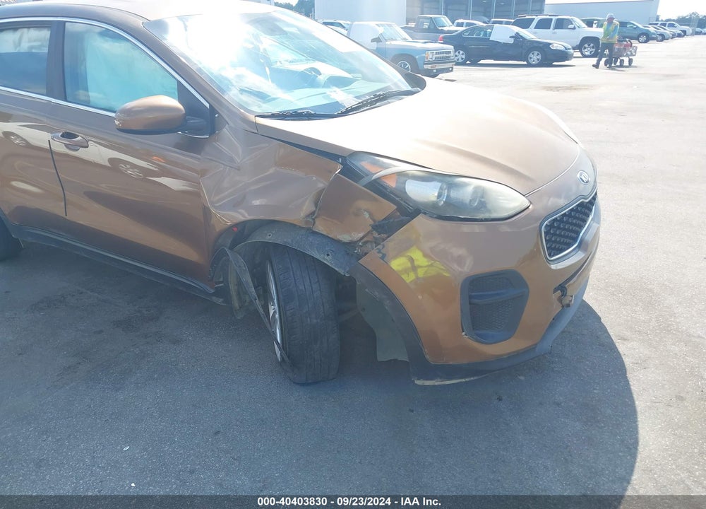 2017 KIA SPORTAGE LX VIN: KNDPM3AC1H7103055