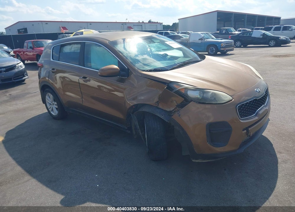 2017 KIA SPORTAGE LX VIN: KNDPM3AC1H7103055