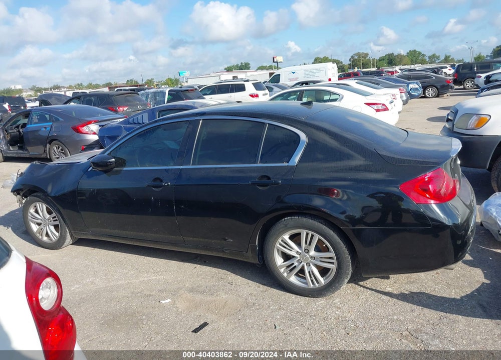 2011 INFINITI G37 JOURNEY VIN: JN1CV6AP7BM509692