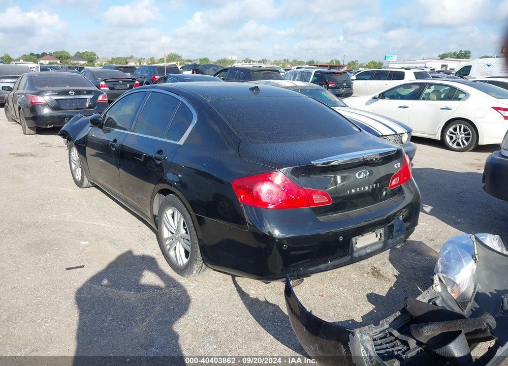 2011 INFINITI G37 JOURNEY VIN: JN1CV6AP7BM509692