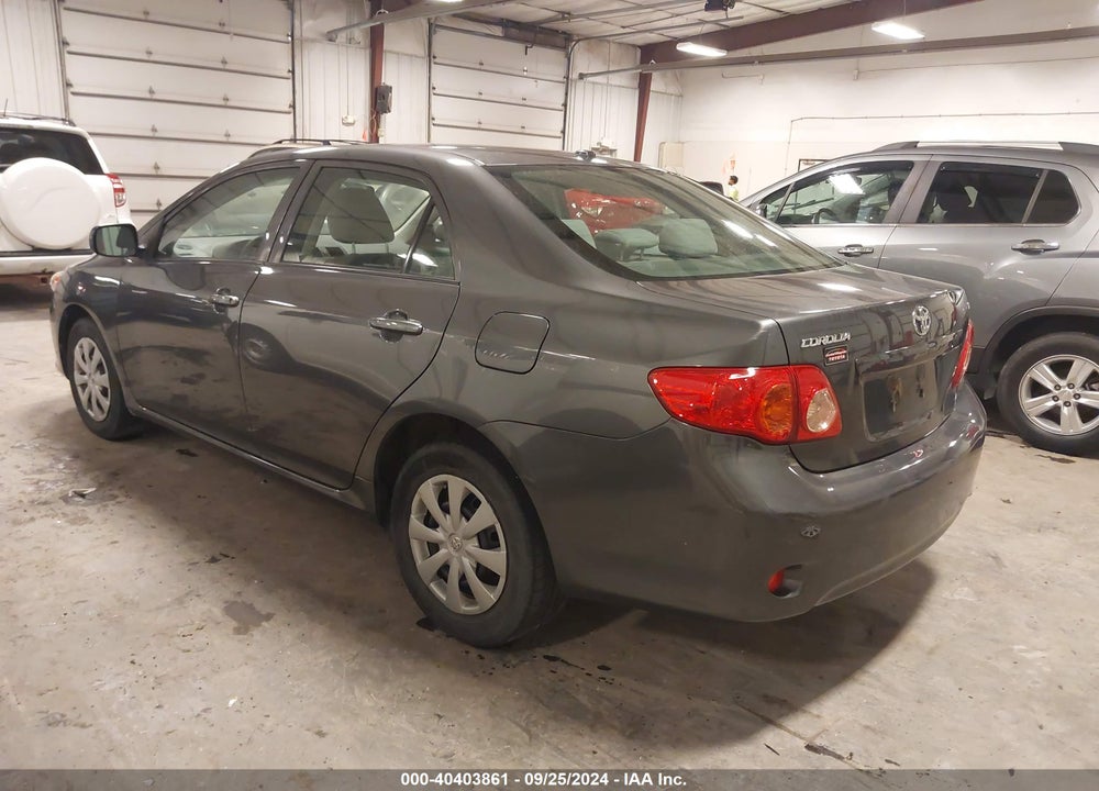 2009 TOYOTA COROLLA LE VIN: JTDBL40E19J034412