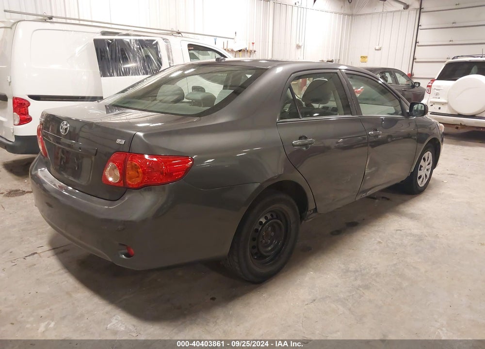 2009 TOYOTA COROLLA LE VIN: JTDBL40E19J034412