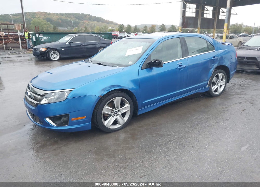 2011 FORD FUSION SPORT VIN: 3FAHP0DC1BR106291