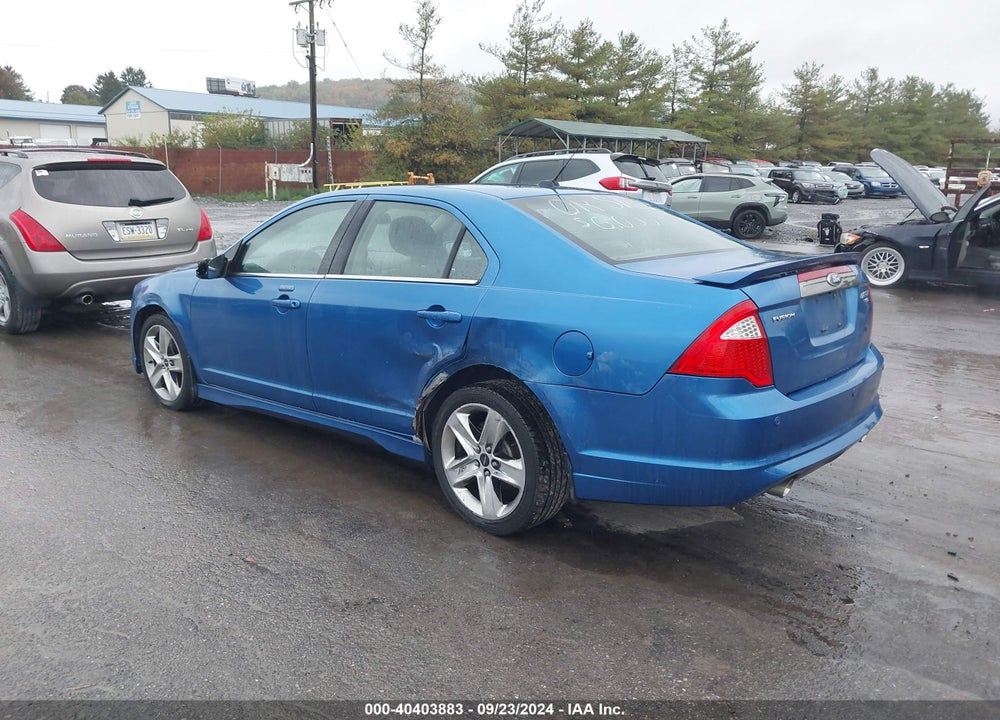 2011 FORD FUSION SPORT VIN: 3FAHP0DC1BR106291