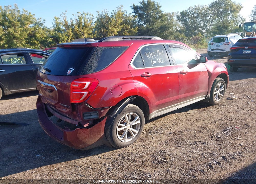 2016 CHEVROLET EQUINOX LT VIN: 2GNALCEK4G6264337