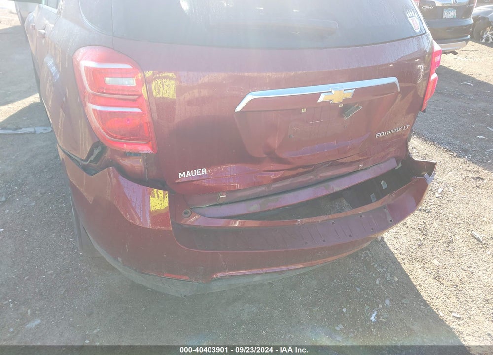 2016 CHEVROLET EQUINOX LT VIN: 2GNALCEK4G6264337