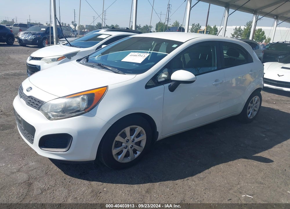 2014 KIA RIO LX VIN: KNADM5A3XE6409071