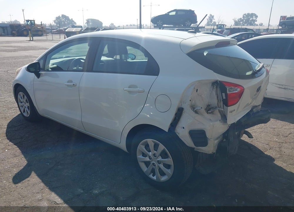 2014 KIA RIO LX VIN: KNADM5A3XE6409071